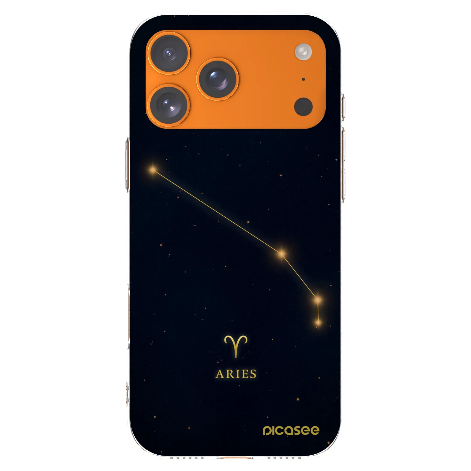 Picasee husă transparentă din silicon pentru Apple iPhone 17 Pro Max - ARIES