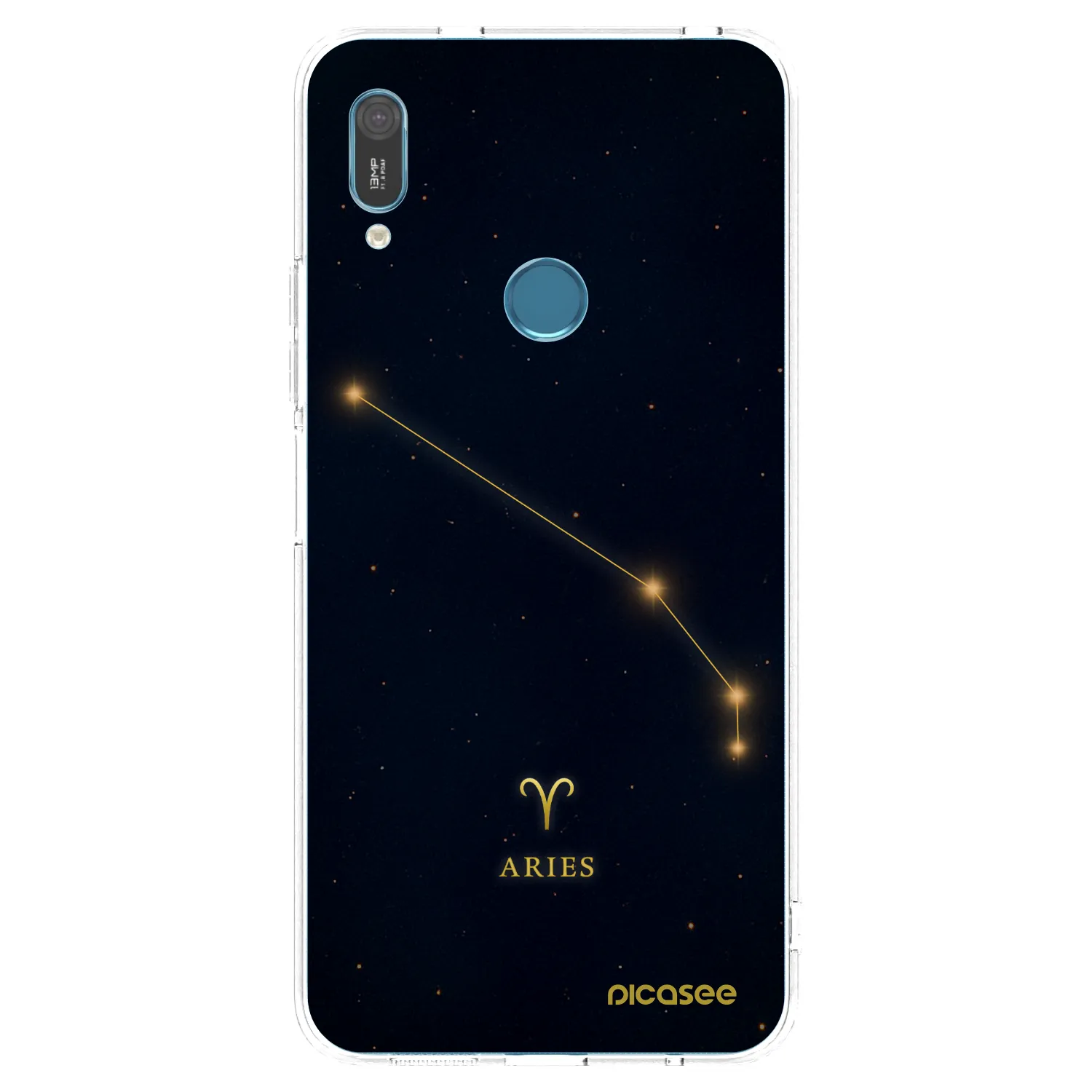 Picasee husă transparentă din silicon pentru Huawei Y6 2019 - ARIES