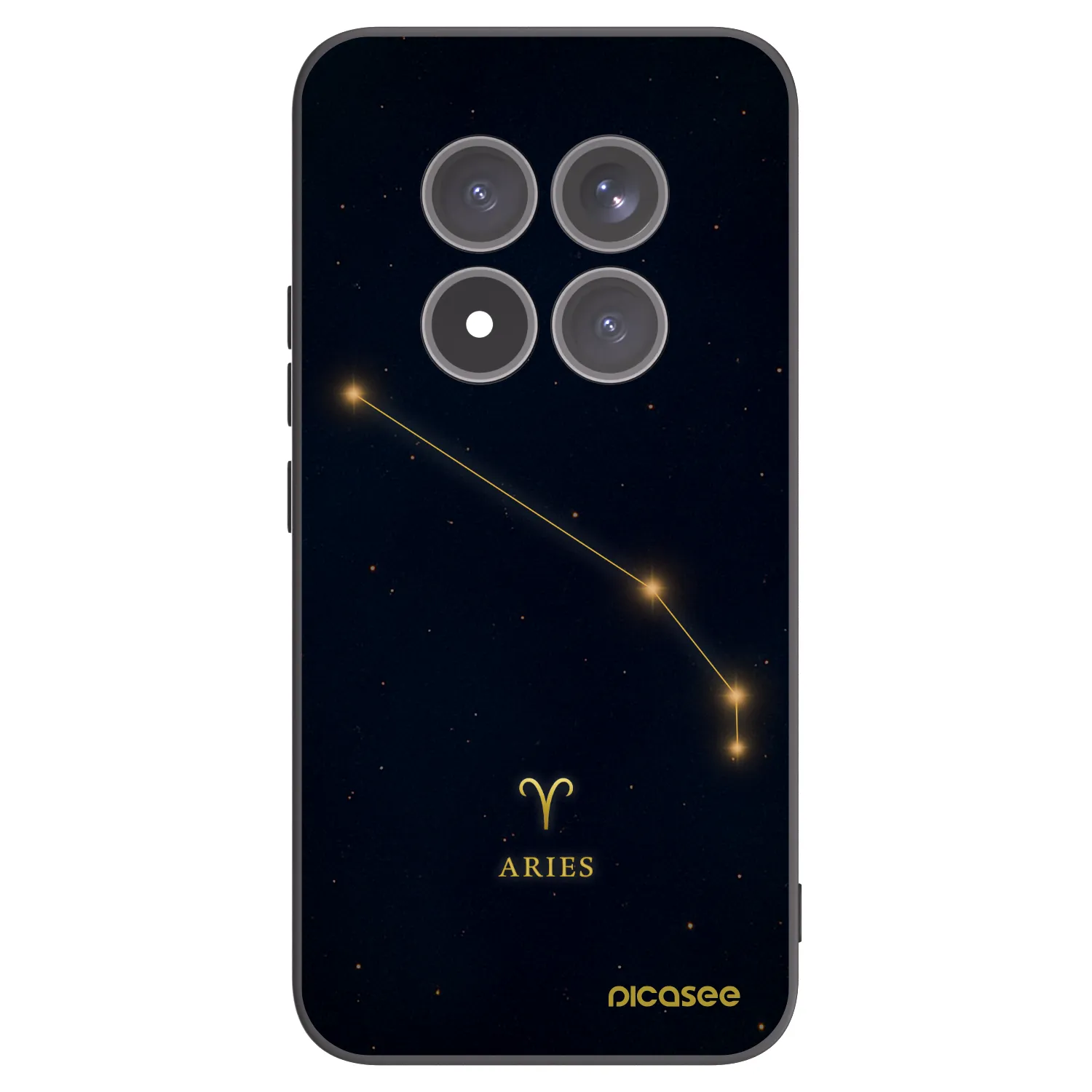 Picasee husă neagră din silicon pentru Xiaomi Redmi Note 15 Pro+ - ARIES