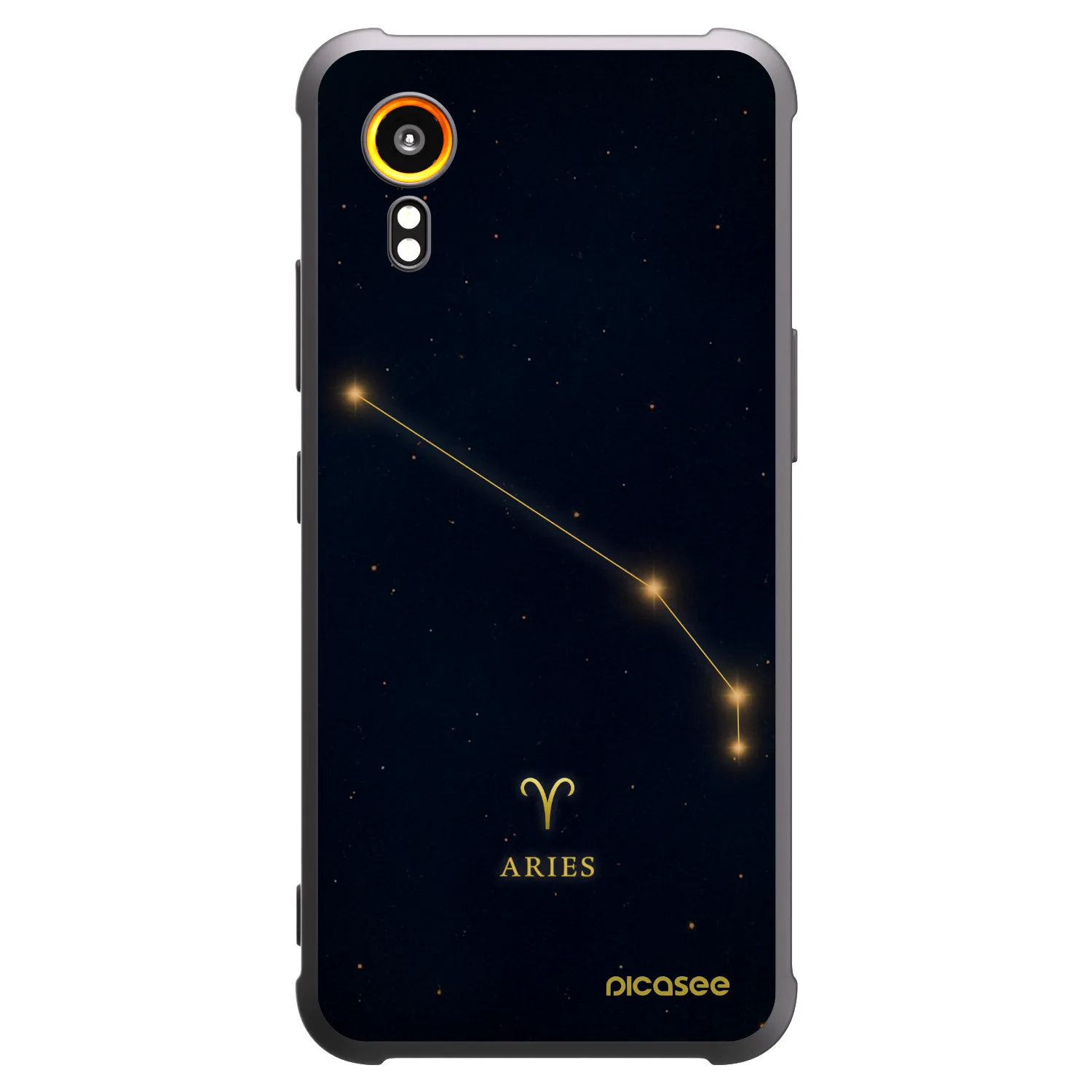 Picasee husă neagră din silicon pentru Samsung Galaxy Xcover 7 - ARIES