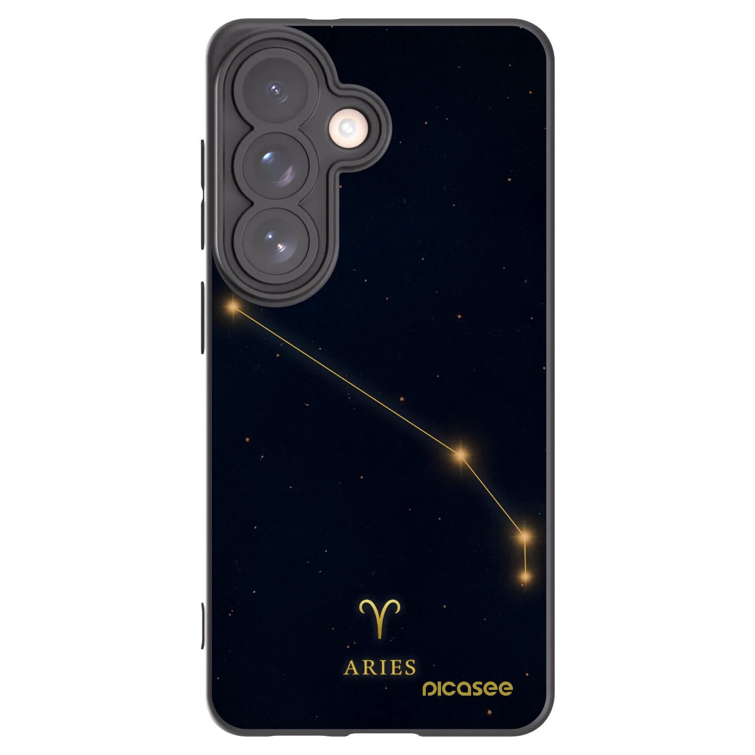 Picasee husă neagră din silicon pentru Samsung Galaxy S26 - ARIES