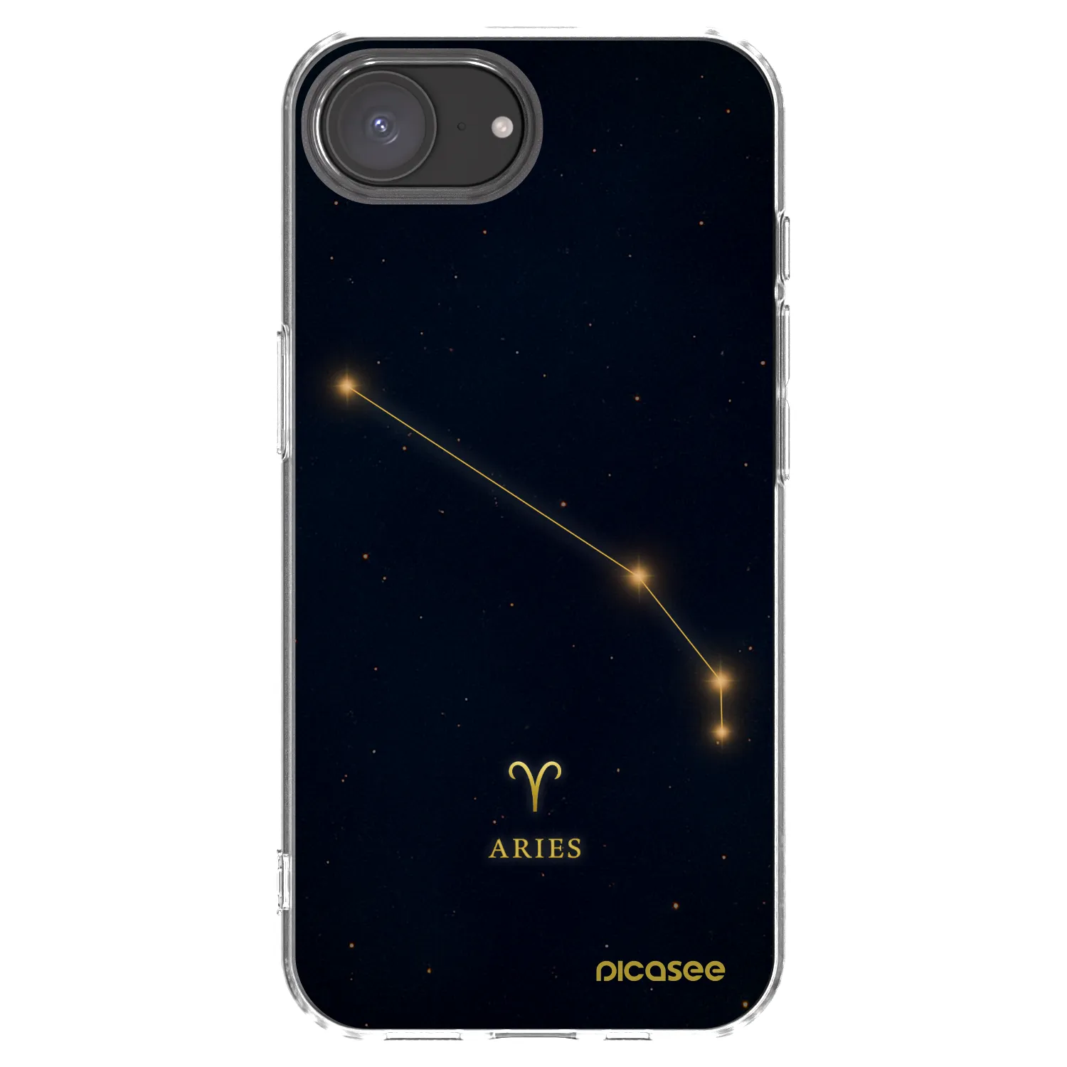 Picasee husă transparentă din silicon pentru Apple iPhone 17e - ARIES
