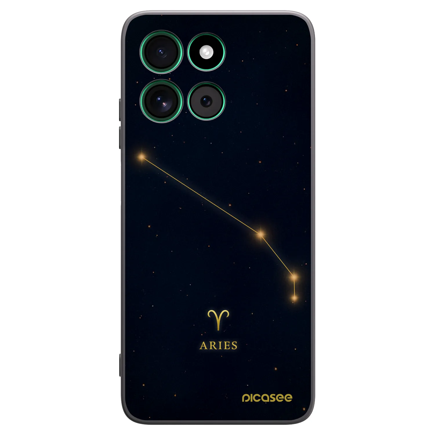 Picasee husă neagră din silicon pentru Motorola Moto G57 Power - ARIES