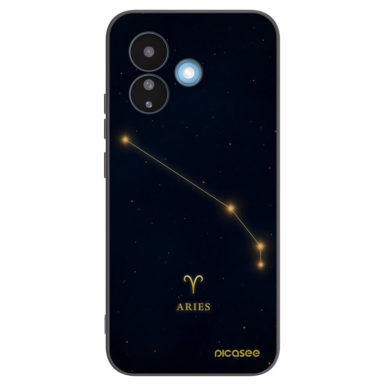 Picasee husă neagră din silicon pentru Xiaomi Redmi Note 17 Pro 5G - ARIES