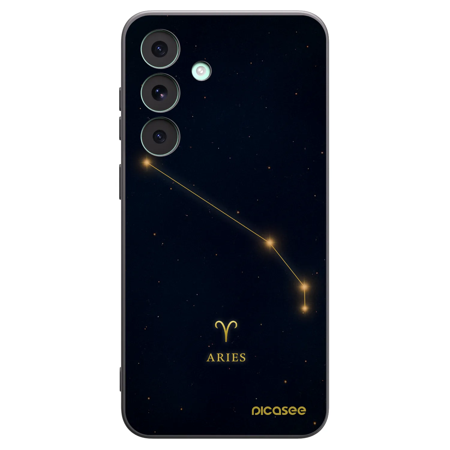 Picasee husă neagră din silicon pentru Samsung Galaxy S26 FE - ARIES