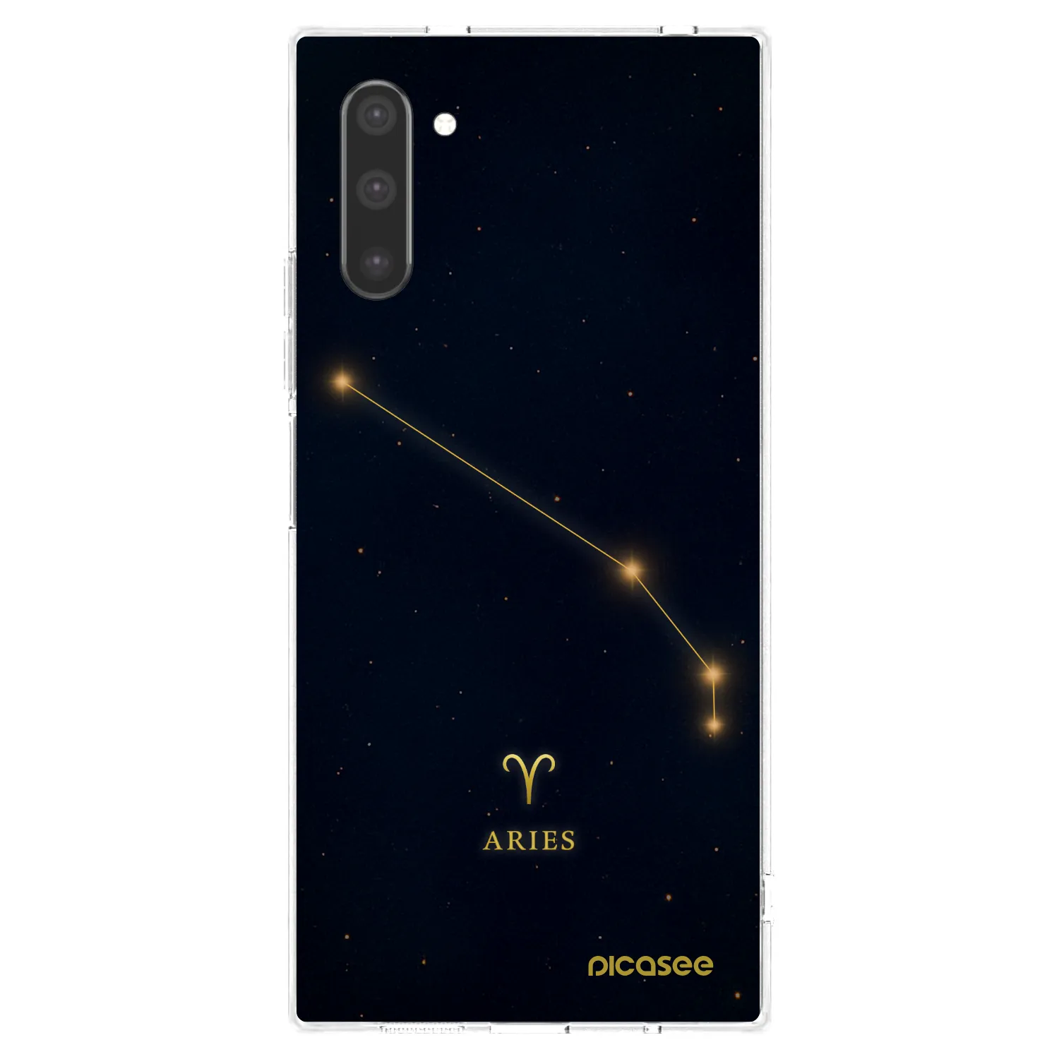 Picasee husă transparentă din silicon pentru Samsung Galaxy Note 10 N970F - ARIES