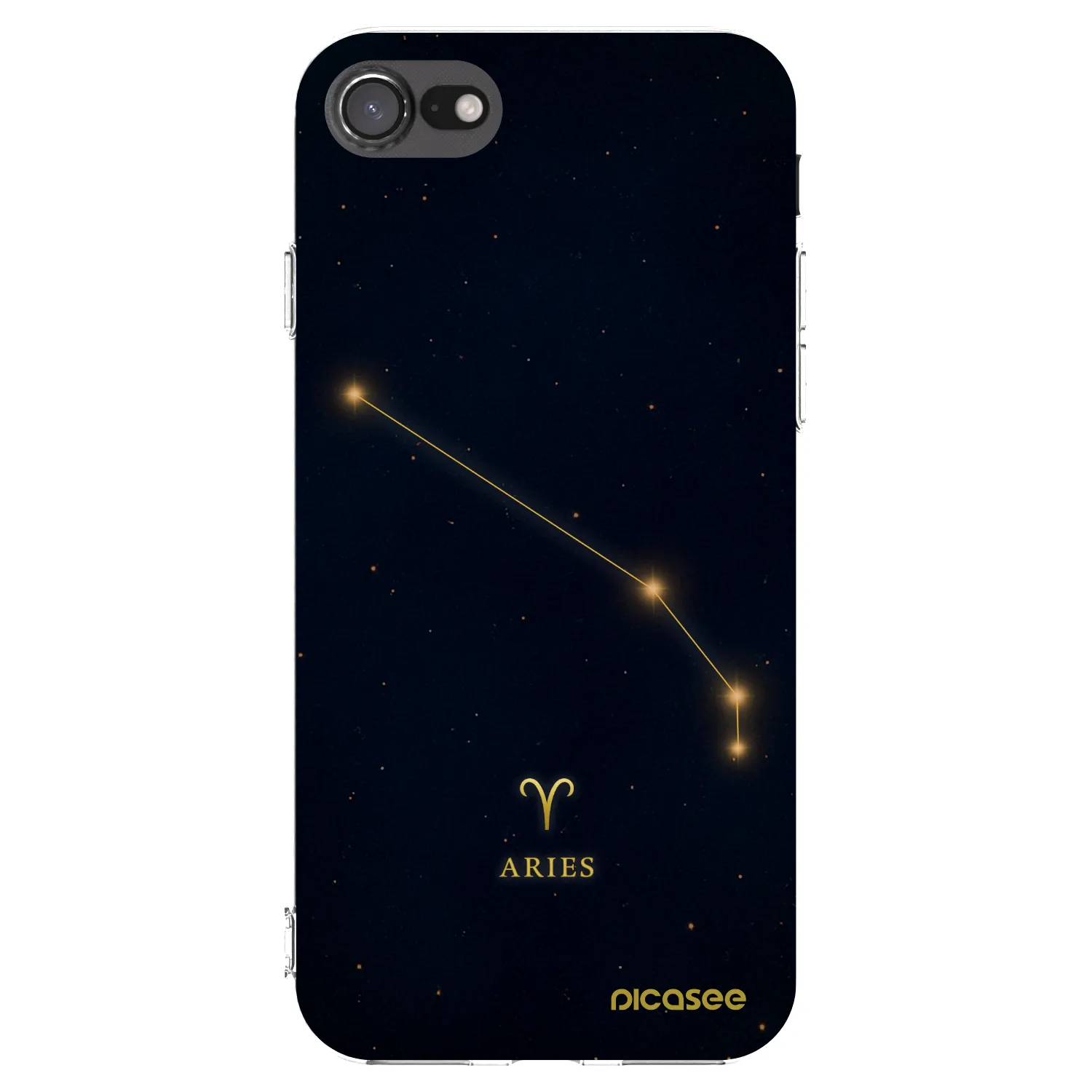 Picasee husă transparentă din silicon pentru Apple iPhone 8 - ARIES
