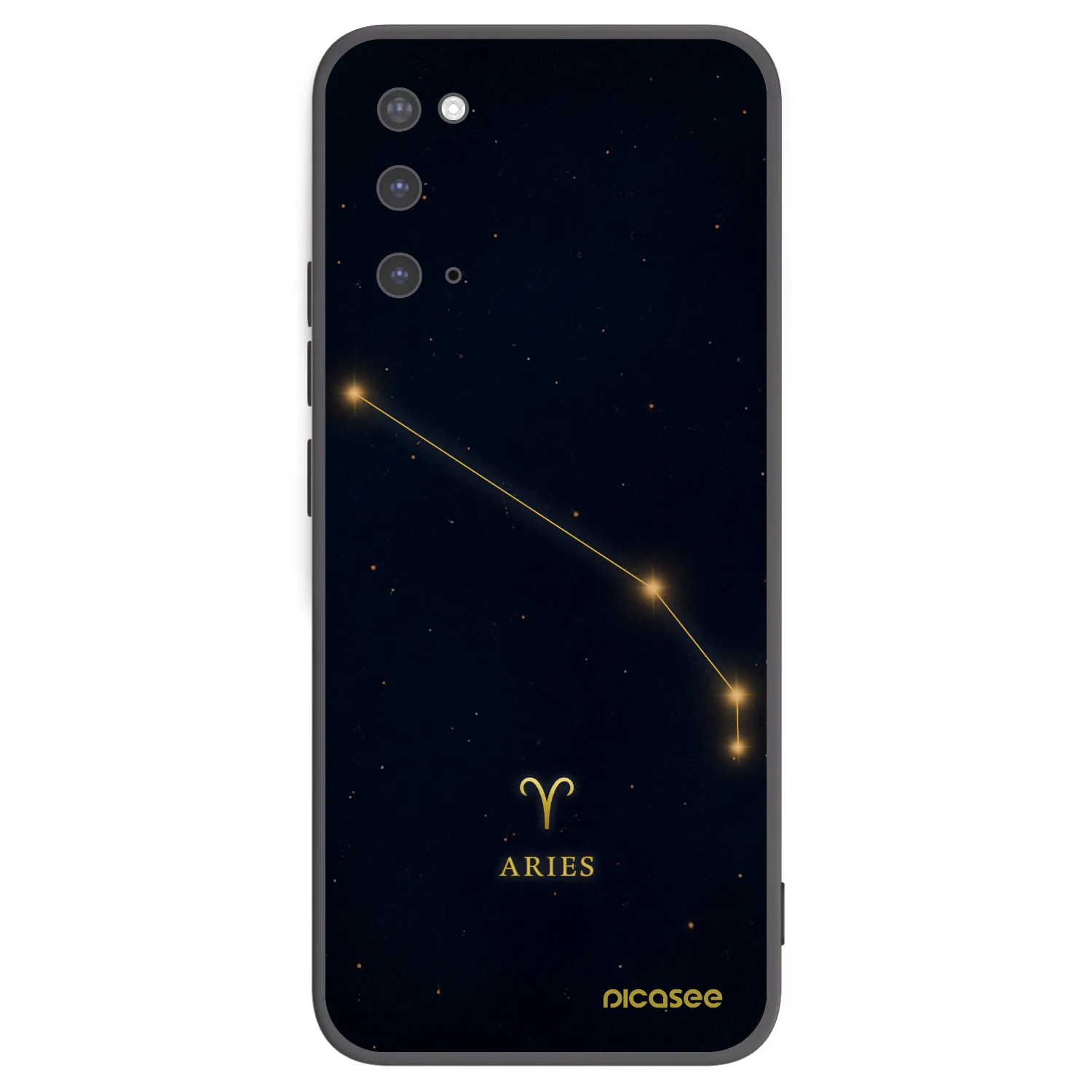 Picasee husă neagră din silicon pentru Samsung Galaxy S20 G980F - ARIES