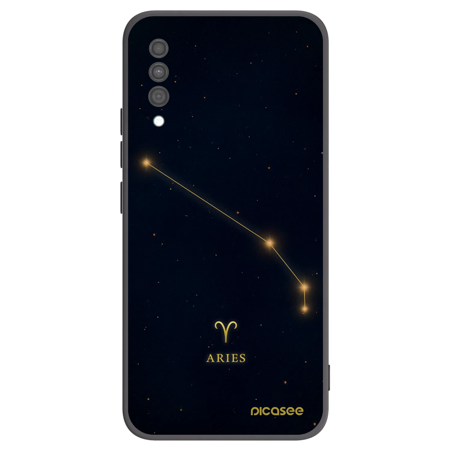 Picasee husă neagră din silicon pentru Samsung Galaxy A30s A307F - ARIES