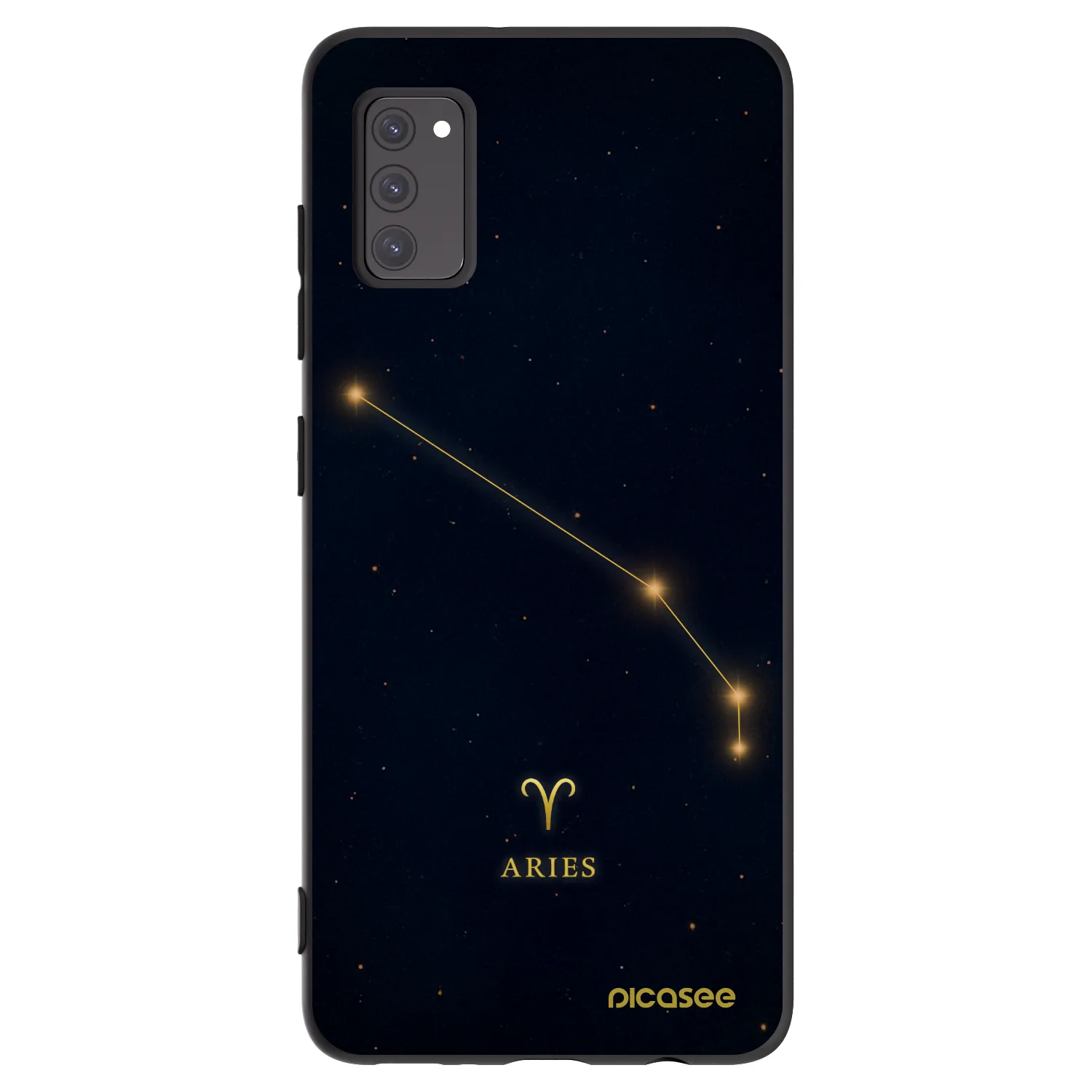 Picasee husă neagră din silicon pentru Samsung Galaxy A41 A415F - ARIES