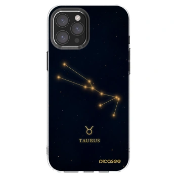 Picasee husă transparentă din silicon pentru Apple iPhone 12 Pro Max - TAURUS