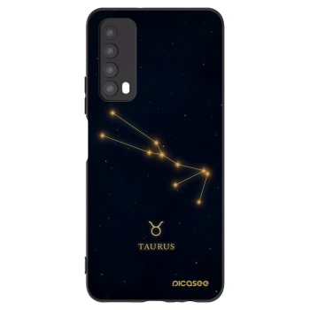 Picasee husă neagră din silicon pentru Huawei P Smart 2021 - TAURUS