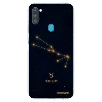 Picasee husă transparentă din silicon pentru Samsung Galaxy M11 - TAURUS