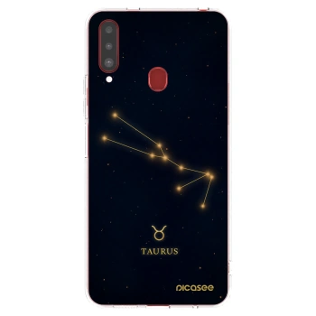 Picasee husă transparentă din silicon pentru Samsung Galaxy A20s - TAURUS