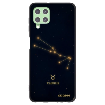 Picasee husă neagră din silicon pentru Samsung Galaxy A22 A225F 4G - TAURUS