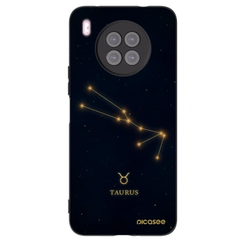 Picasee husă neagră din silicon pentru Huawei Nova 8i - TAURUS