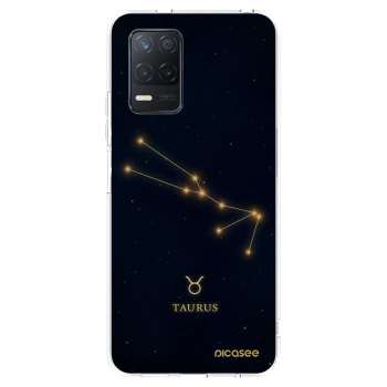 Picasee husă transparentă din silicon pentru Realme 8 5G - TAURUS
