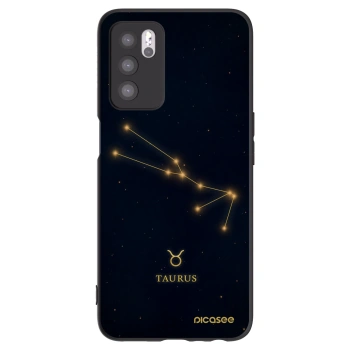 Picasee husă neagră din silicon pentru OPPO A16s - TAURUS