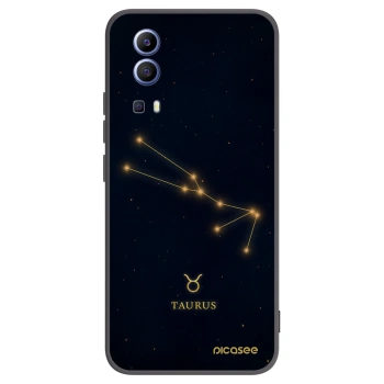 Picasee husă neagră din silicon pentru Vivo Y52 5G - TAURUS