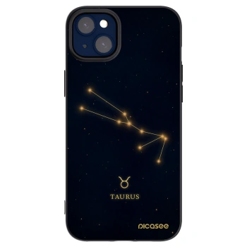 Picasee husă neagră din silicon pentru Apple iPhone 14 Plus - TAURUS