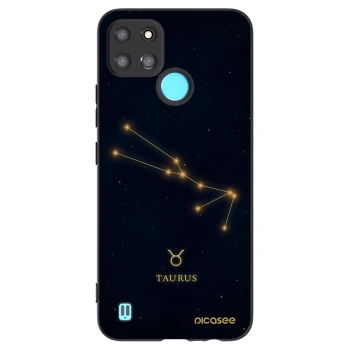 Picasee husă neagră din silicon pentru Realme C21Y - TAURUS