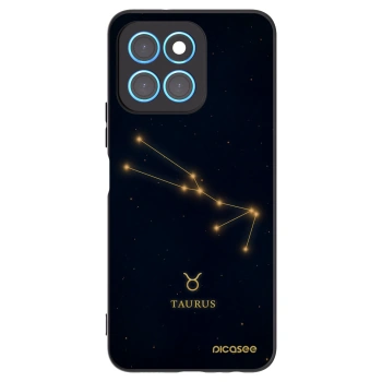 Picasee husă neagră din silicon pentru Honor X8 5G - TAURUS