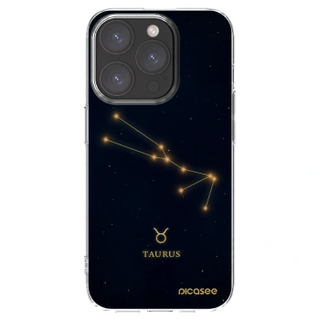 Picasee husă transparentă din silicon pentru Apple iPhone 15 Pro - TAURUS