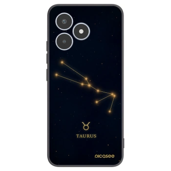 Picasee husă neagră din silicon pentru Realme C53 - TAURUS