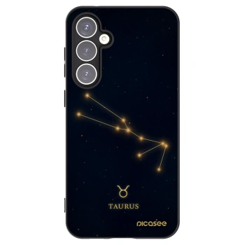 Picasee husă neagră din silicon pentru Samsung Galaxy S23 FE S711B - TAURUS