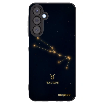 Picasee husă neagră din silicon pentru Samsung Galaxy A25 A256B 5G - TAURUS