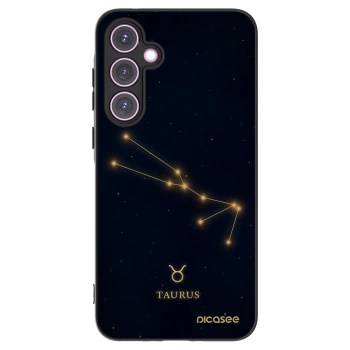 Picasee husă neagră din silicon pentru Samsung Galaxy A35 5G A356B - TAURUS