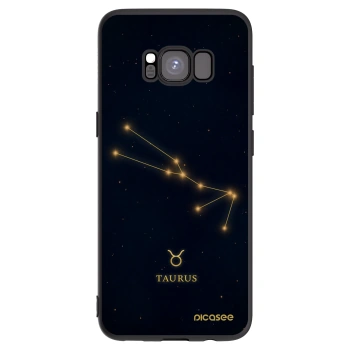 Picasee husă neagră din silicon pentru Samsung Galaxy S8 G950F - TAURUS