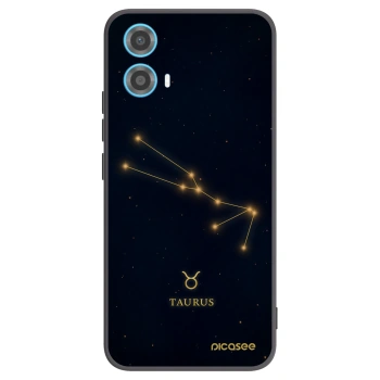 Picasee husă neagră din silicon pentru Motorola Moto G34 5G - TAURUS