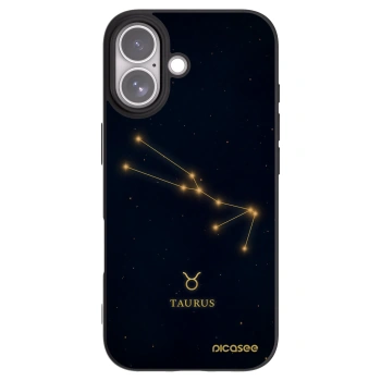 Picasee husă neagră din silicon pentru Apple iPhone 17 - TAURUS