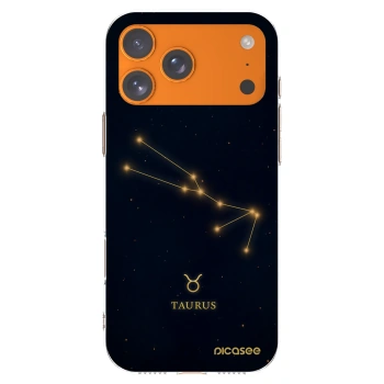 Picasee husă transparentă din silicon pentru Apple iPhone 17 Pro Max - TAURUS