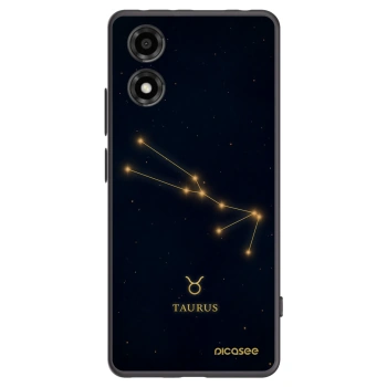 Picasee husă neagră din silicon pentru Motorola Moto E14 - TAURUS