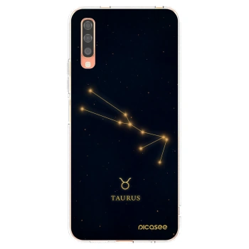 Picasee husă transparentă din silicon pentru Samsung Galaxy A70 A705F - TAURUS