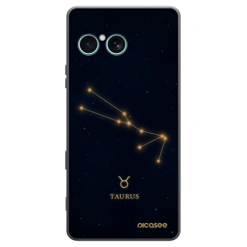 Picasee husă neagră din silicon pentru Sony Xperia 10 VII - TAURUS