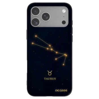 Picasee husă neagră din silicon pentru Apple iPhone 18 Pro Max - TAURUS