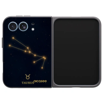 Picasee husă neagră din silicon pentru Apple iPhone Duo - TAURUS