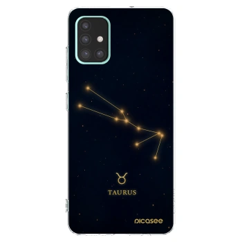 Picasee husă transparentă din silicon pentru Samsung Galaxy A51 A515F - TAURUS