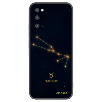 Picasee husă neagră din silicon pentru Samsung Galaxy S20 G980F - TAURUS