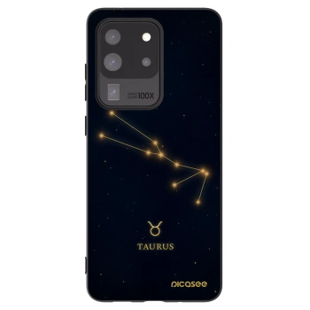 Picasee husă neagră din silicon pentru Samsung Galaxy S20 Ultra 5G G988F - TAURUS