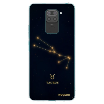 Picasee husă neagră din silicon pentru Xiaomi Redmi Note 9 - TAURUS