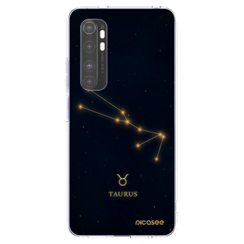 Picasee husă transparentă din silicon pentru Xiaomi Mi Note 10 Lite - TAURUS