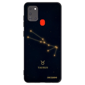 Picasee husă neagră din silicon pentru Samsung Galaxy A21s - TAURUS