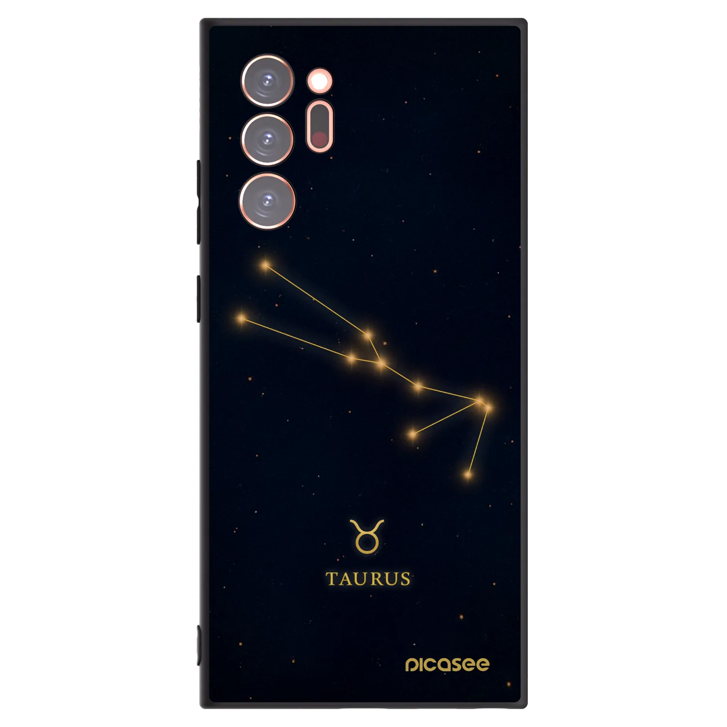 Picasee husă neagră din silicon pentru Samsung Galaxy Note 20 Ultra - TAURUS