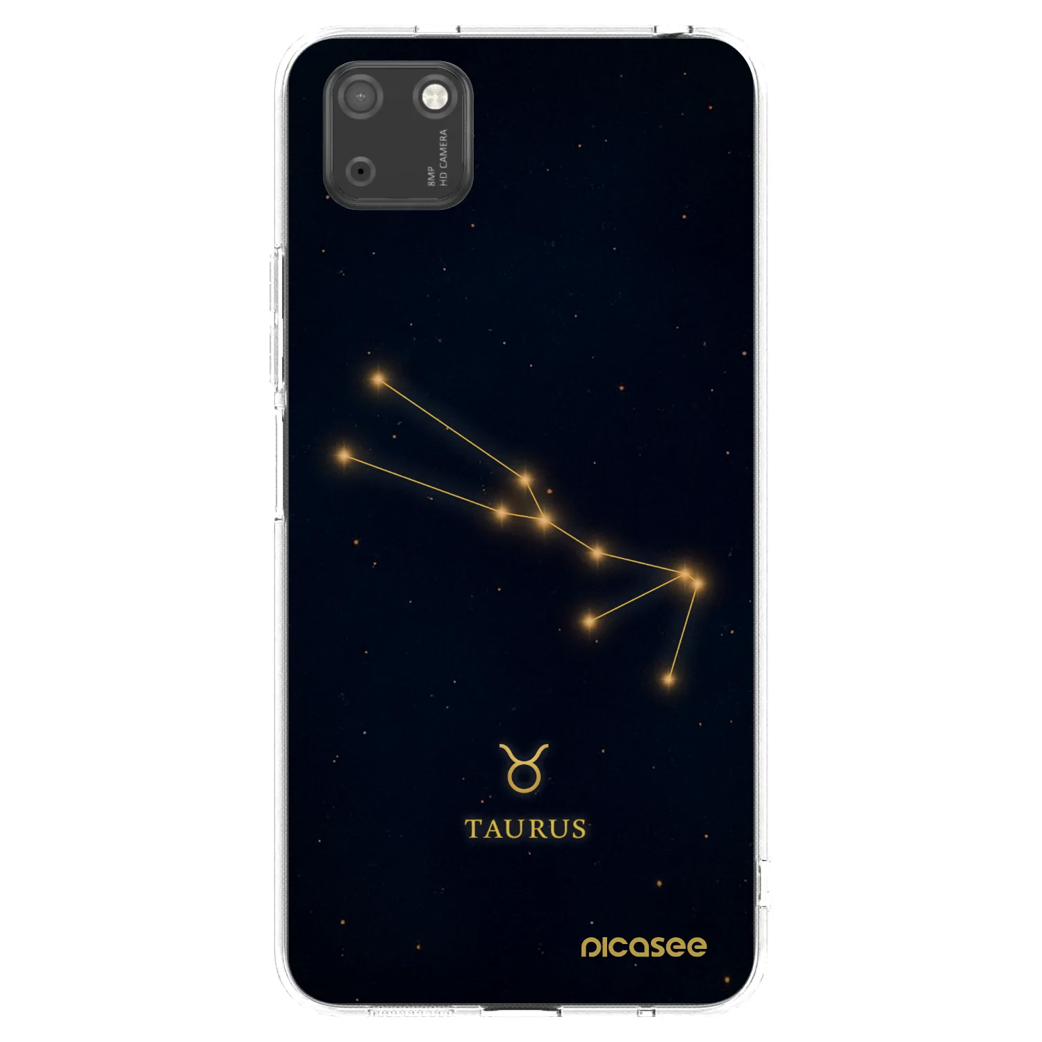 Picasee husă transparentă din silicon pentru Huawei Y5P - TAURUS