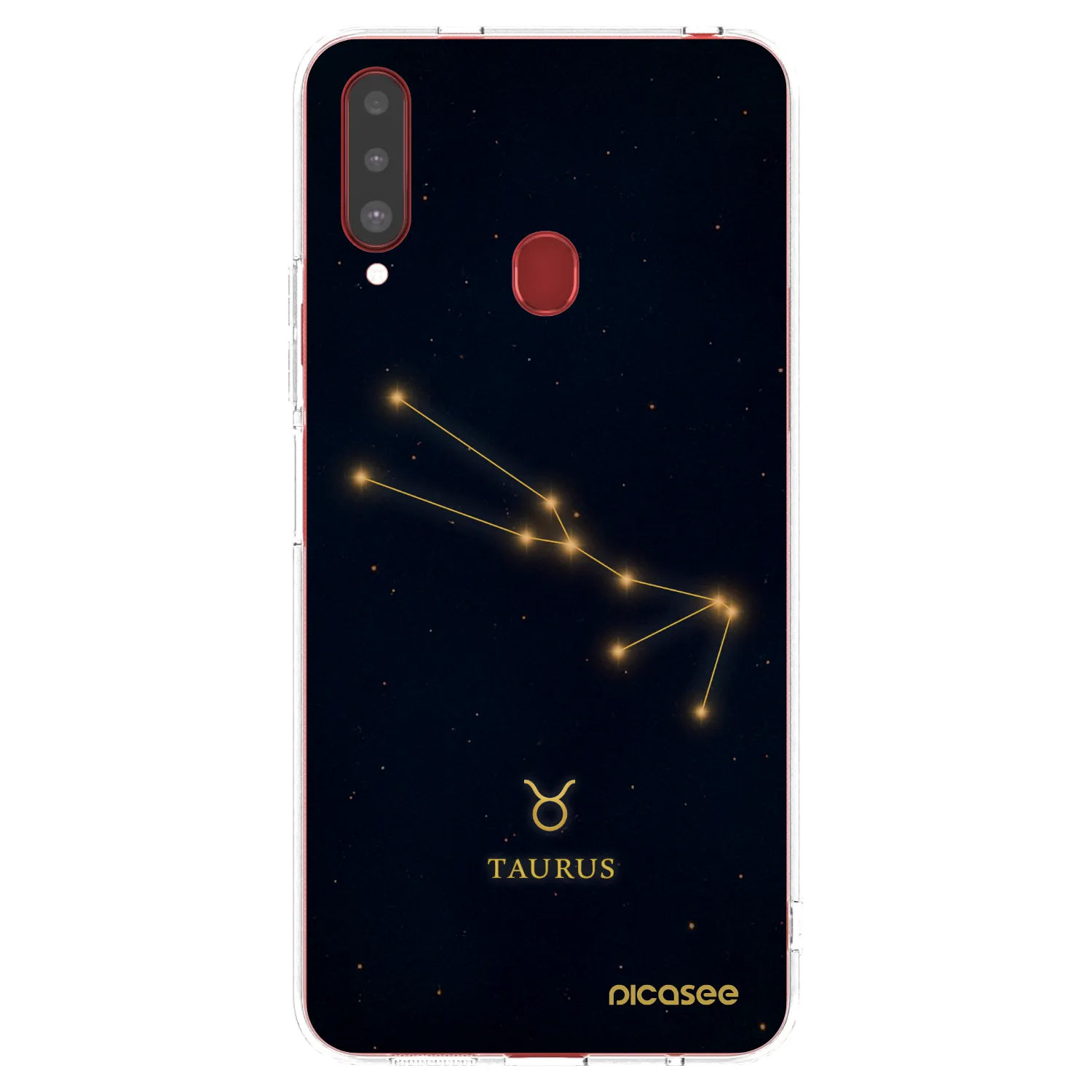 Picasee husă transparentă din silicon pentru Samsung Galaxy A20s - TAURUS