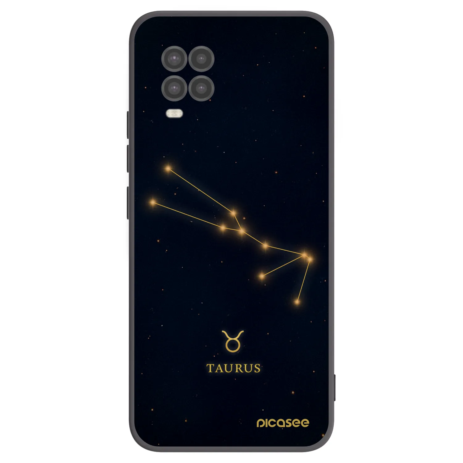 Picasee husă neagră din silicon pentru Xiaomi Mi 10 Lite - TAURUS